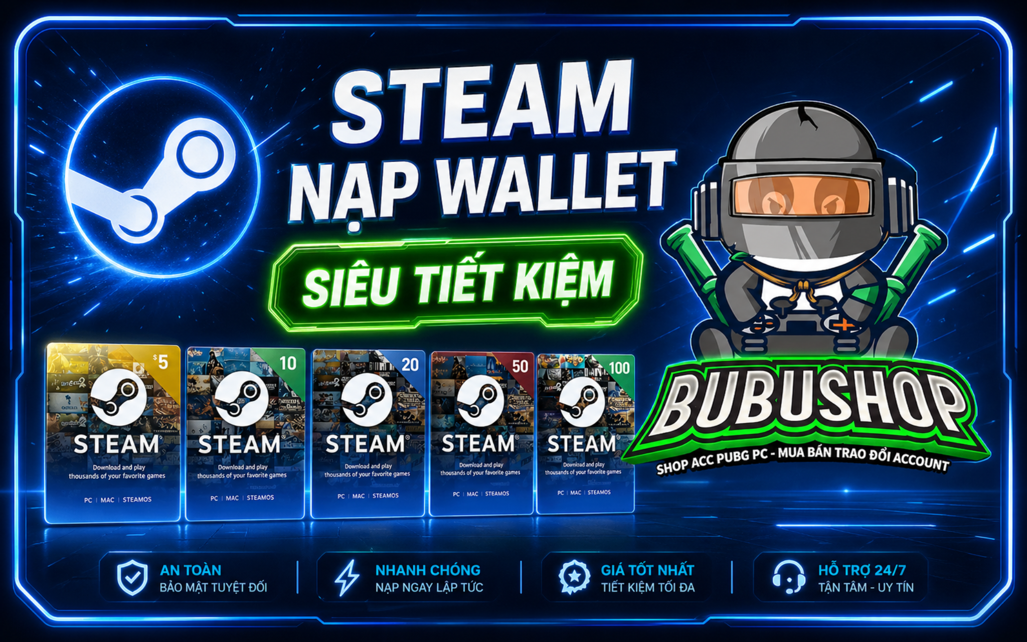 Steam Wallet