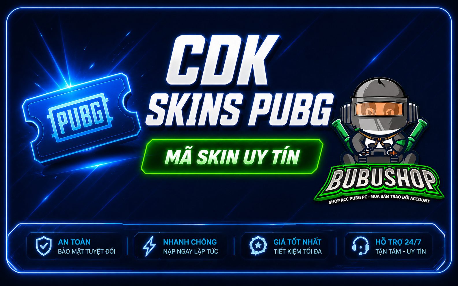 CDK Skins PUBG